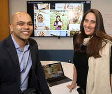 Nikhil Wagle and Corrie Painter led a study that revealed angiosarcoma's genetic roots