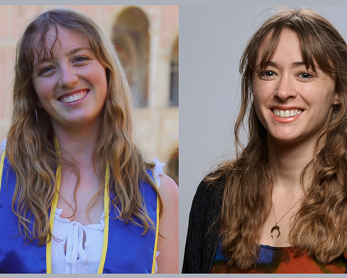 Headshots of Maddie Murphy and Svenja Hansson